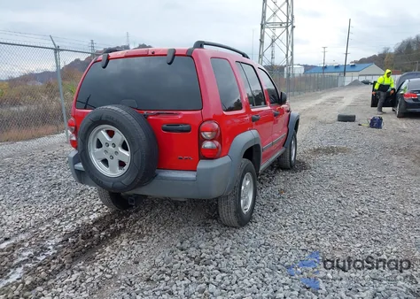 2005 Jeep Liberty Sport z USA, uszkodzony, nr VIN 1J4GL48K55W578998